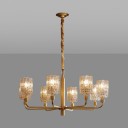 Loft Industry Modern - Gold Ice Chandelier